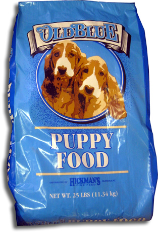 Old Blue Pupy Food